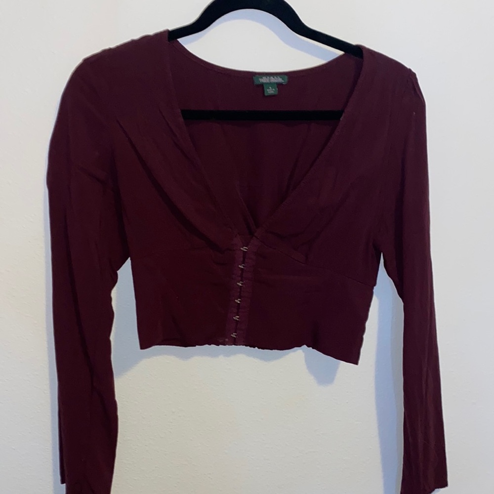 Cropped shirt